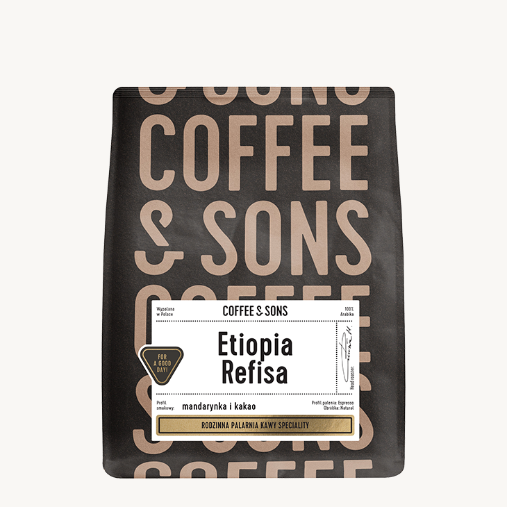 Kawa ziarnista Etiopia Refisa espresso